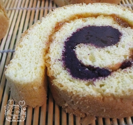 紫薯海綿蛋糕卷