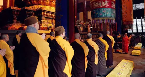 靈隱寺為台灣地震災區舉行祈福超薦法會