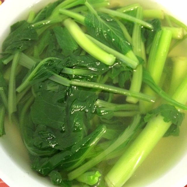 清水菜心湯 清水菜心湯