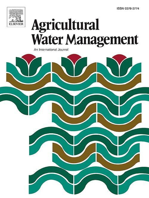 AGRICULTURAL WATER MANAGEMENT AGRICULTURAL WATER MANAGEMENT