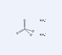 硫酸銨分子結構式