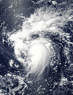 熱帶風暴哈洛拉 衛星雲圖