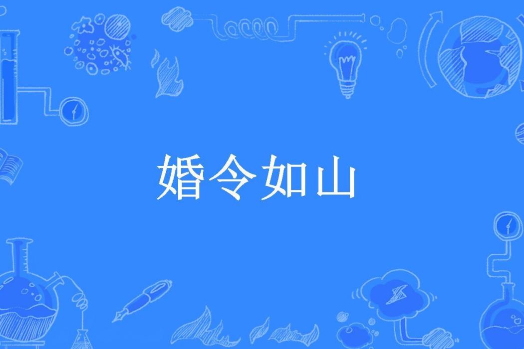 婚令如山(小周所著小說) 婚令如山(小周所著小說)
