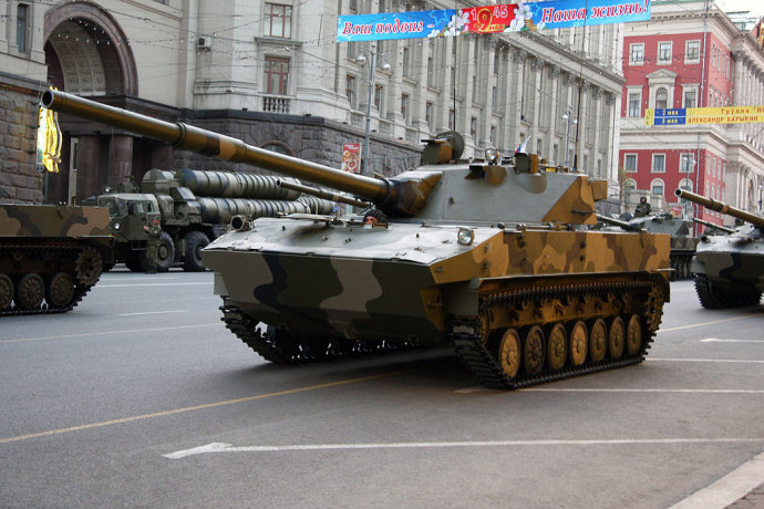 俄羅斯2S25“章魚”自行反坦克炮