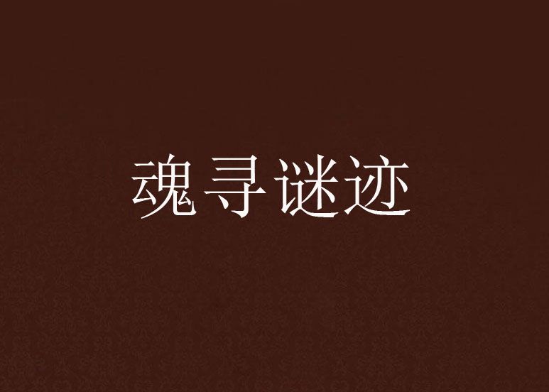 魂尋謎跡 魂尋謎跡
