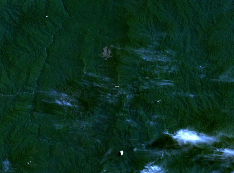 凱蒙山的衛星圖像