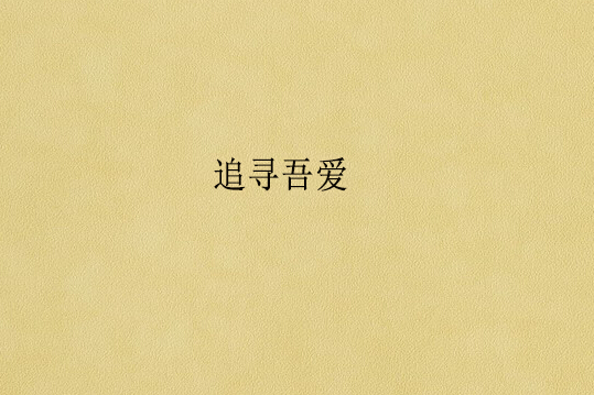 追尋吾愛 追尋吾愛
