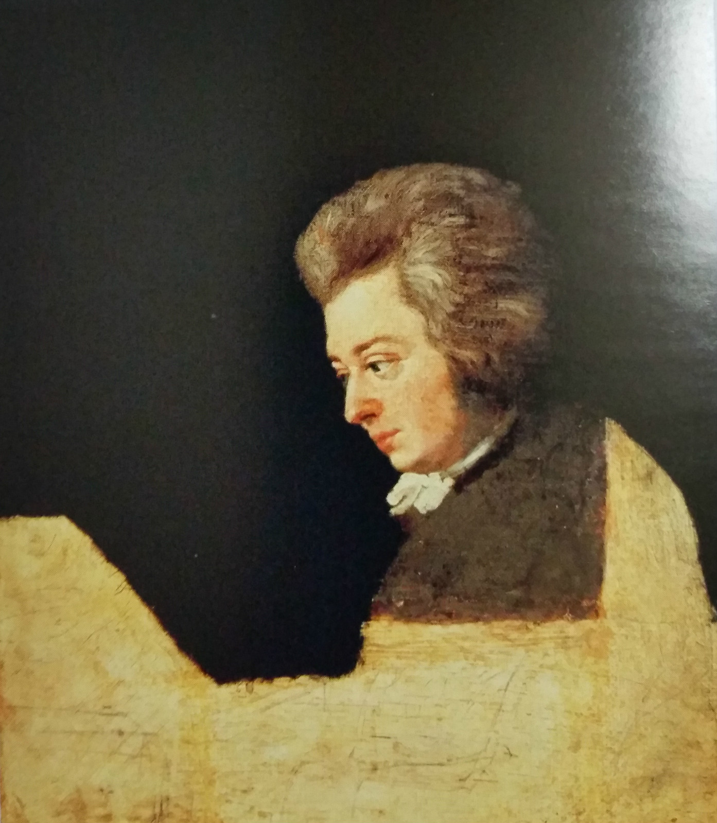 鋼琴前的莫扎特