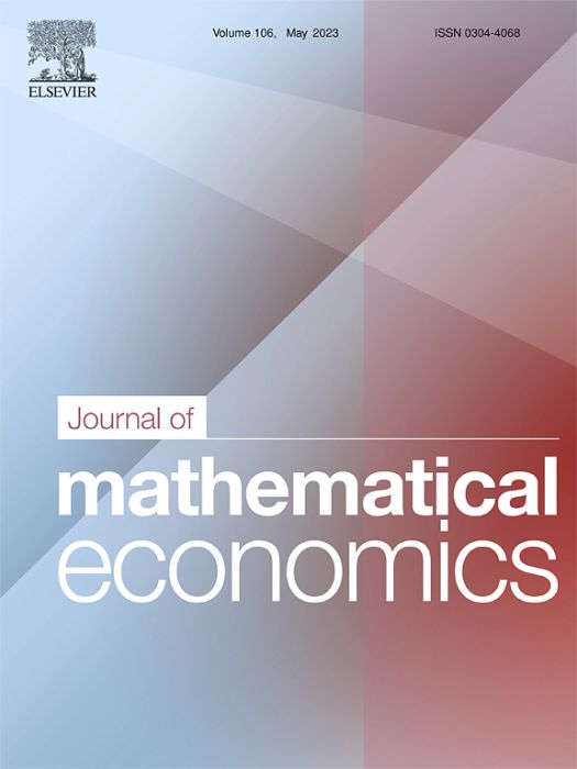Journal of Mathematical Economics