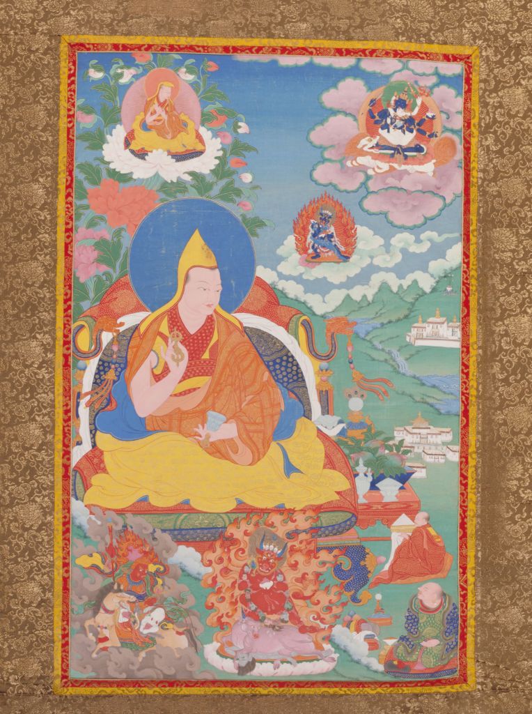 18世紀達賴喇嘛源流——索南嘉措唐卡