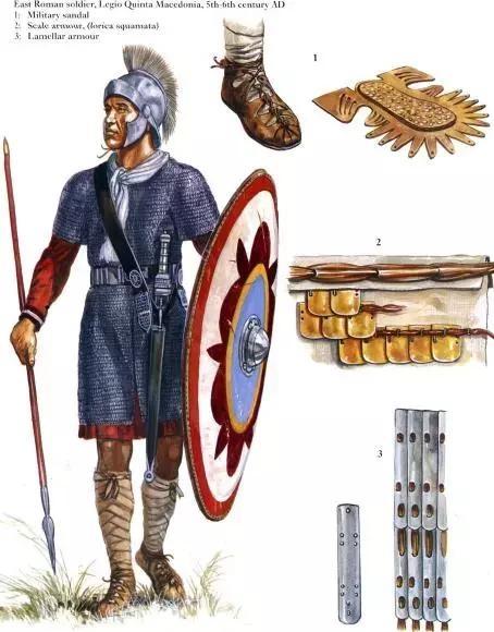 6世紀的羅馬重裝步兵