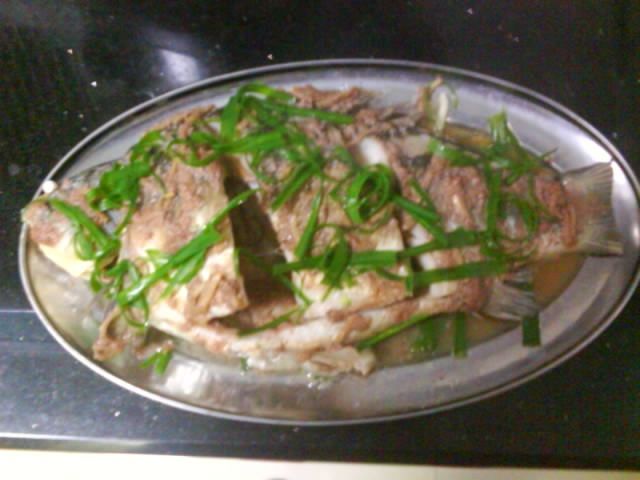 蝦膏蒸鯽魚 蝦膏蒸鯽魚
