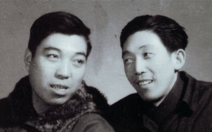 劉文步與金文聲二十世紀50年代的合影