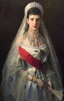 Alexander三世之妻Maria Fyodorovna肖像