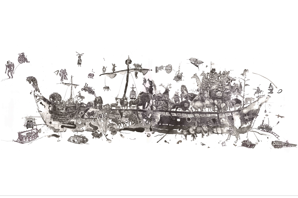 Noah\x27s Ark(韓旭東繪畫作品)