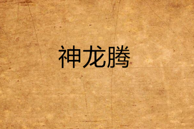 神龍騰 神龍騰