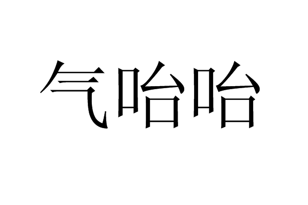 氣咍咍