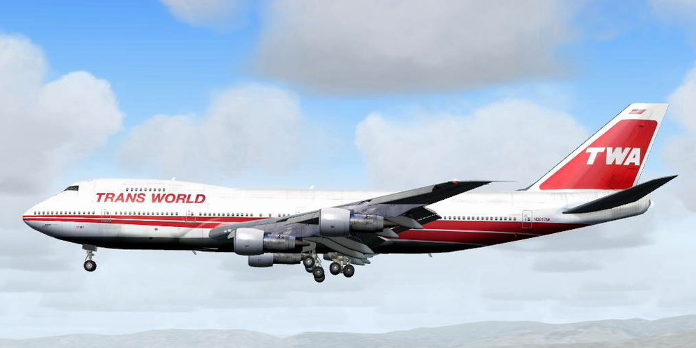 環球航空的波音747