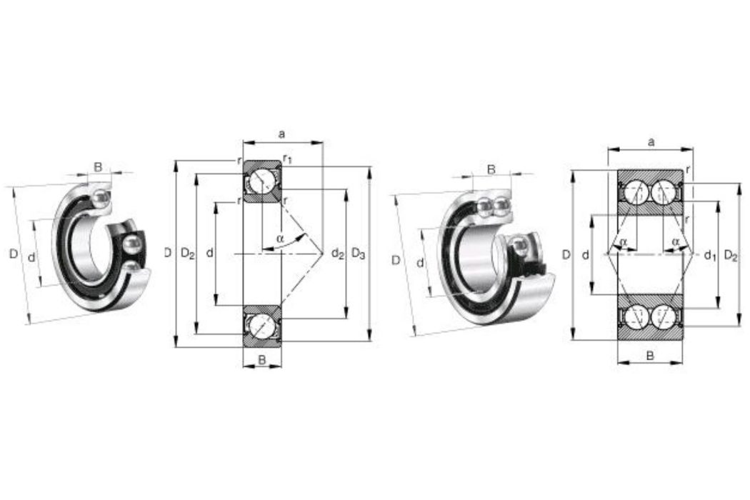 SKF 7321B/DT軸承 SKF 7321B/DT軸承