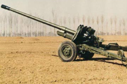中國73式100毫米滑膛反坦克炮