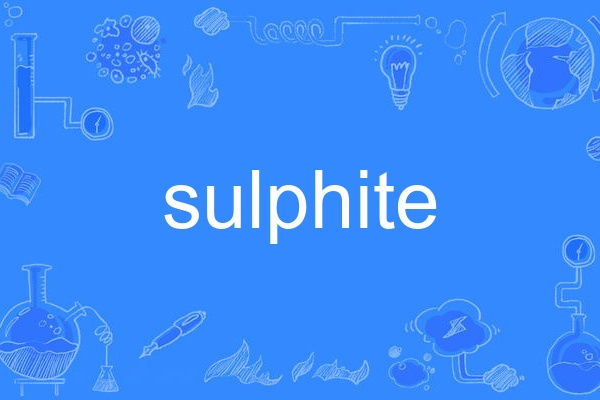 sulphite sulphite