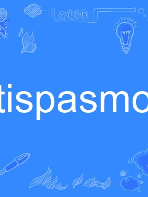 antispasmodic antispasmodic