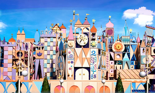 東京迪士尼樂園『小小世界』主題區域構想圖