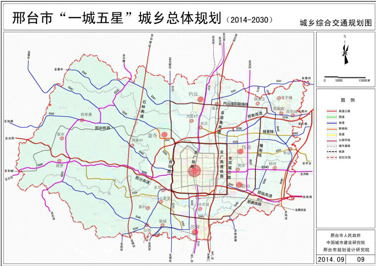 城鄉綜合交通規劃圖