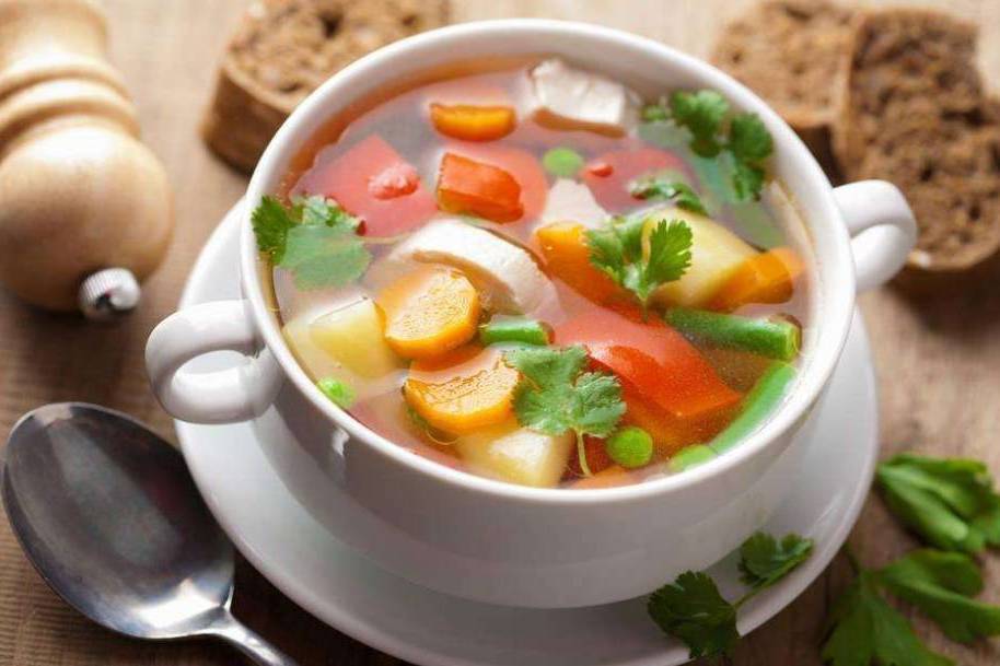 蔬菜雞湯 蔬菜雞湯