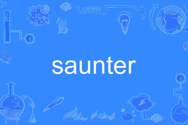 saunter saunter
