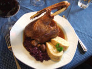 聖馬丁傳統菜餚: 鵝
