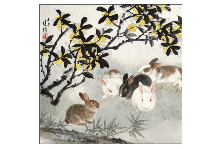 桂花玉兔 桂花玉兔