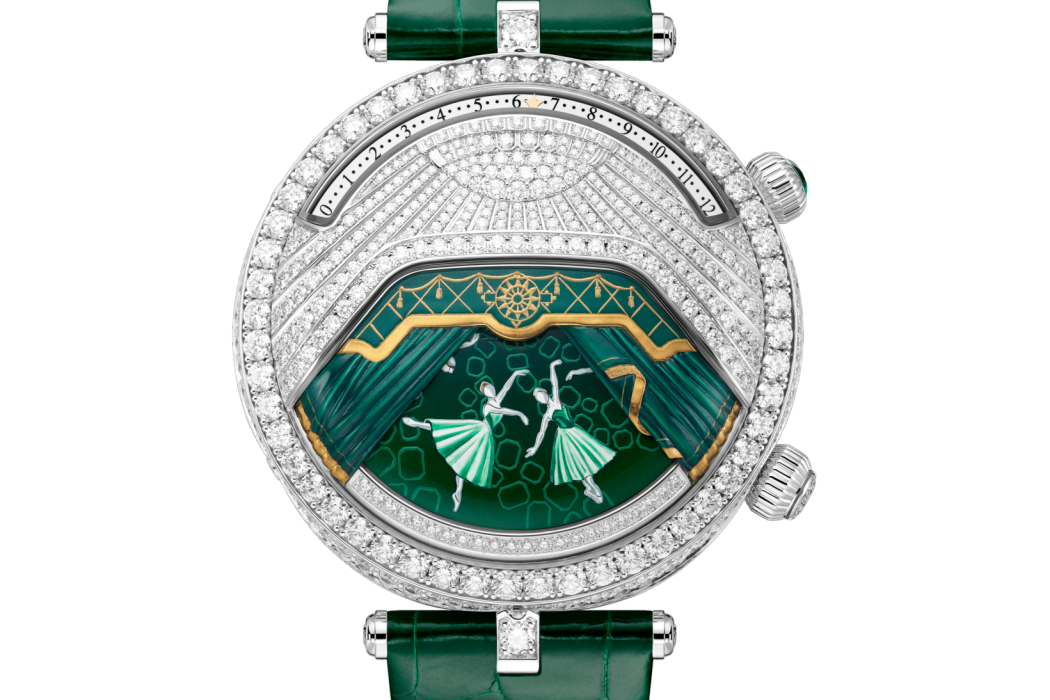 Lady Arpels Ballerine Musicale Emeraude腕錶 Lady Arpels Ballerine Musicale Emeraude腕錶