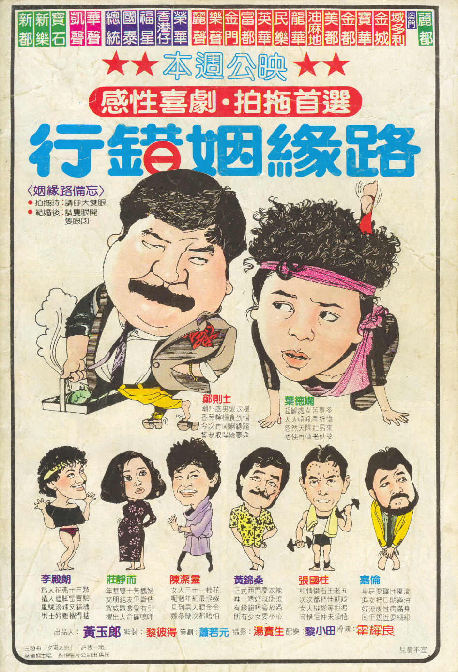 行錯姻緣路(1984年霍耀良導演香港電影)