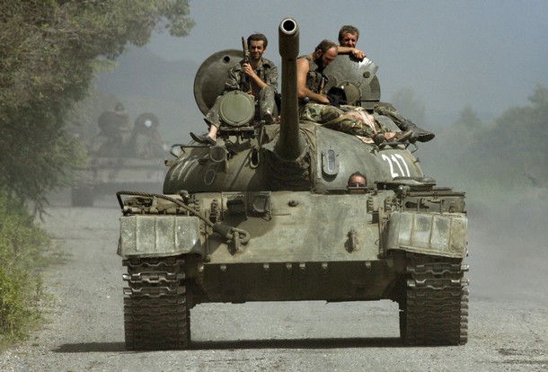 T55 在格俄衝突中