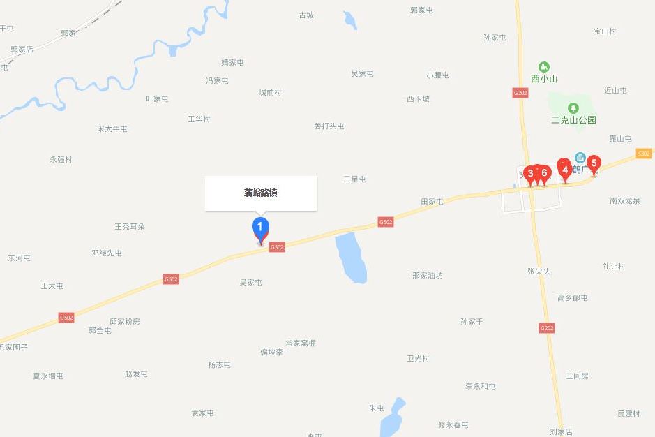 蒲峪路鎮 蒲峪路鎮