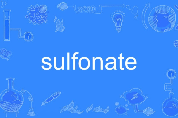 sulfonate sulfonate