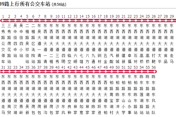 武漢公交H89路 武漢公交H89路