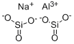 矽鋁酸鈉 分子圖