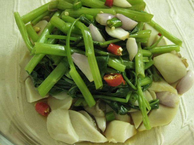 泰式醃通菜 泰式醃通菜