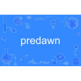 predawn predawn