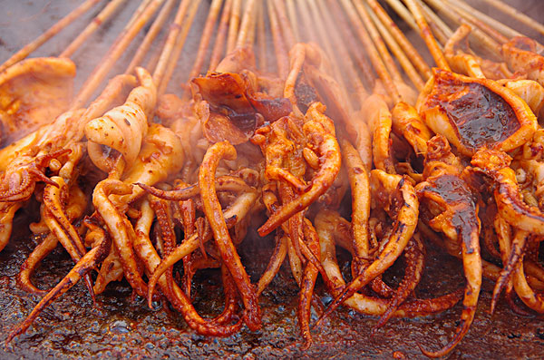 串烤魷魚
