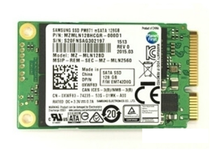 三星PM871 mSATA(256GB)