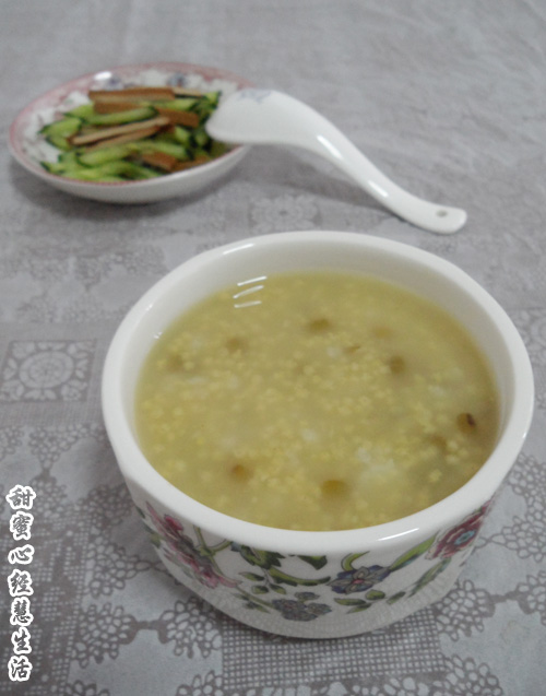 小米綠豆粥