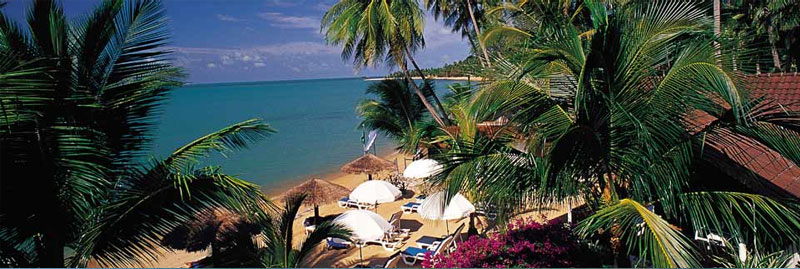 泰國蘇梅島湄南海灘度假村