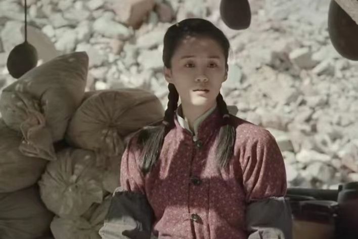 石水蓮(紅色獻禮劇《紅旗渠》中的角色,由安悅溪飾演。) 石水蓮(紅色獻禮劇《紅旗渠》中的角色,由安悅溪飾演。)