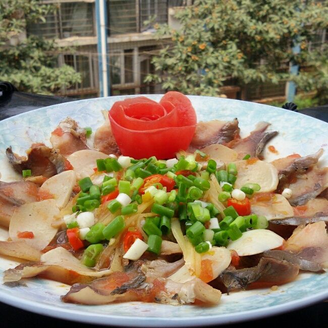 清蒸鯉魚片 清蒸鯉魚片