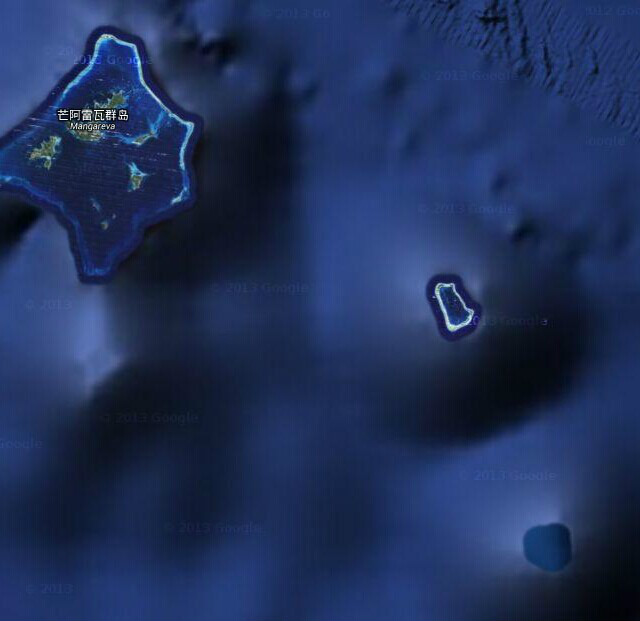 曼加雷瓦群島、特莫埃環礁和波特蘭暗礁