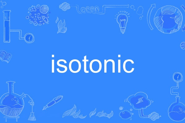 isotonic isotonic