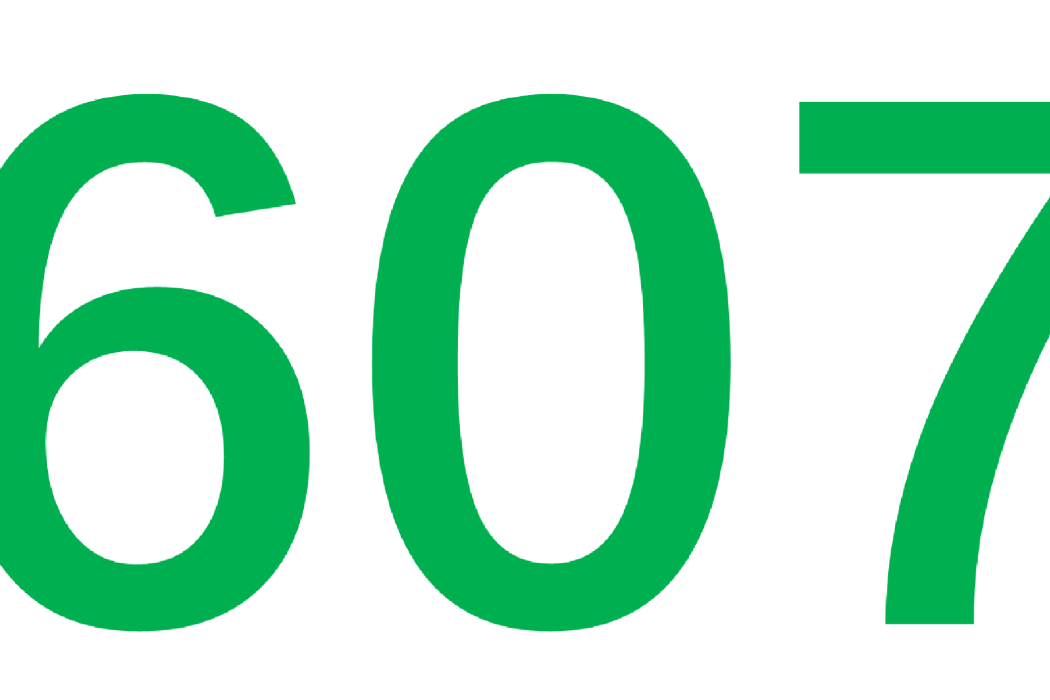 607(自然數) 607(自然數)